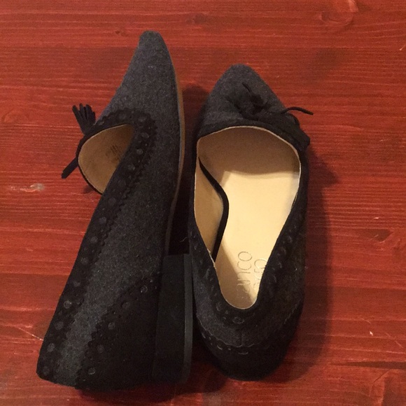 Franco Sarto Lace Trimmed flats with tassels - Picture 2 of 5
